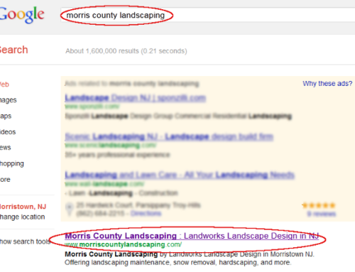 Landscaper SEO :: LandWorks is #1 on Google!