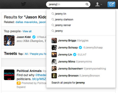 twitter improves search